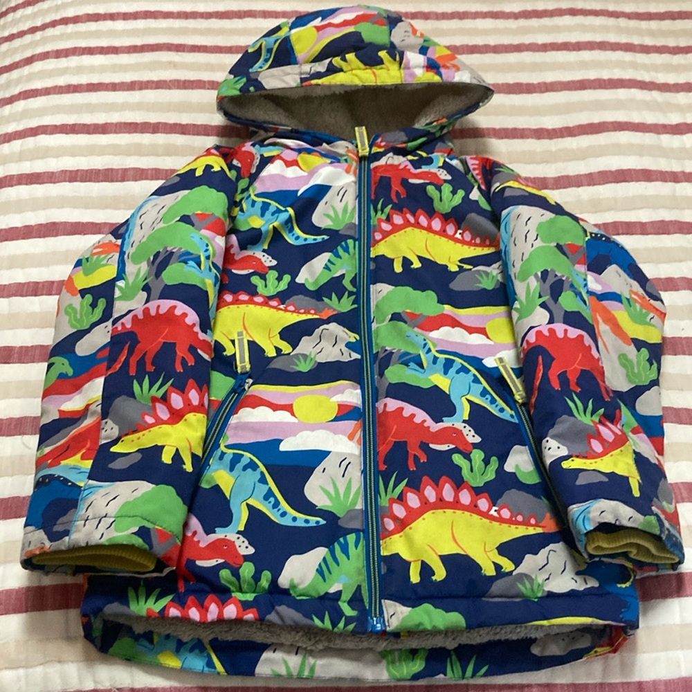 Mini Boden dinosaur jacket